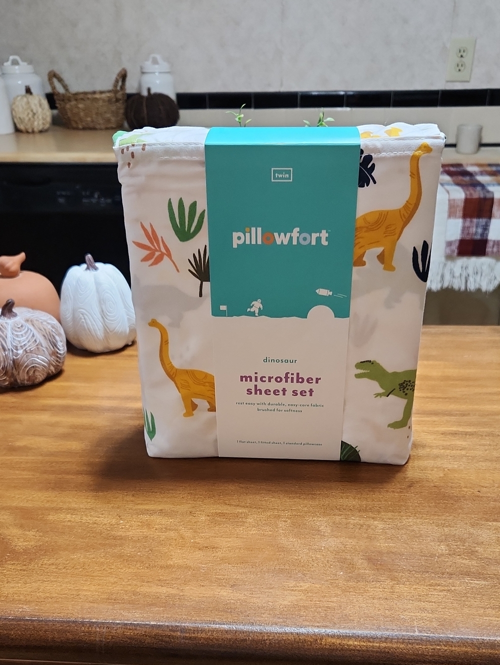 Pillowfort DINOSAUR sheet set